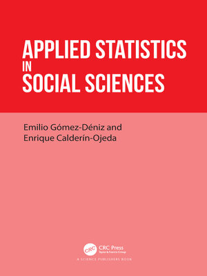 cover image of Applied Statistics in Social Sciences